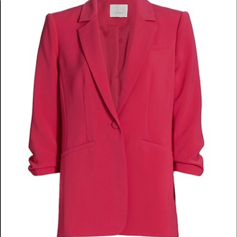 Cinq A Sept Raspberry Khloe Blazer